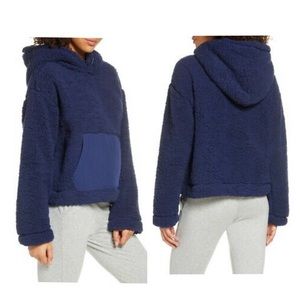Zella Faux Shearling Pullover
